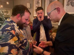 Party Magician Yorkshire Entertaining Guests With Close-Up Magic