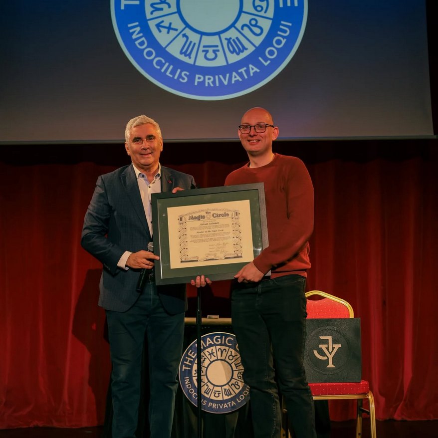 Adrian Salamon Mmc Certificate - The Magic Circle